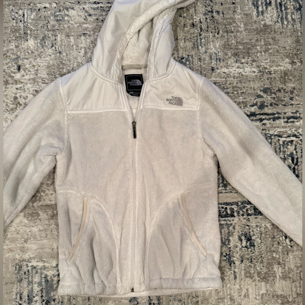 The North Face Ivory Hooded Fleece Jacket